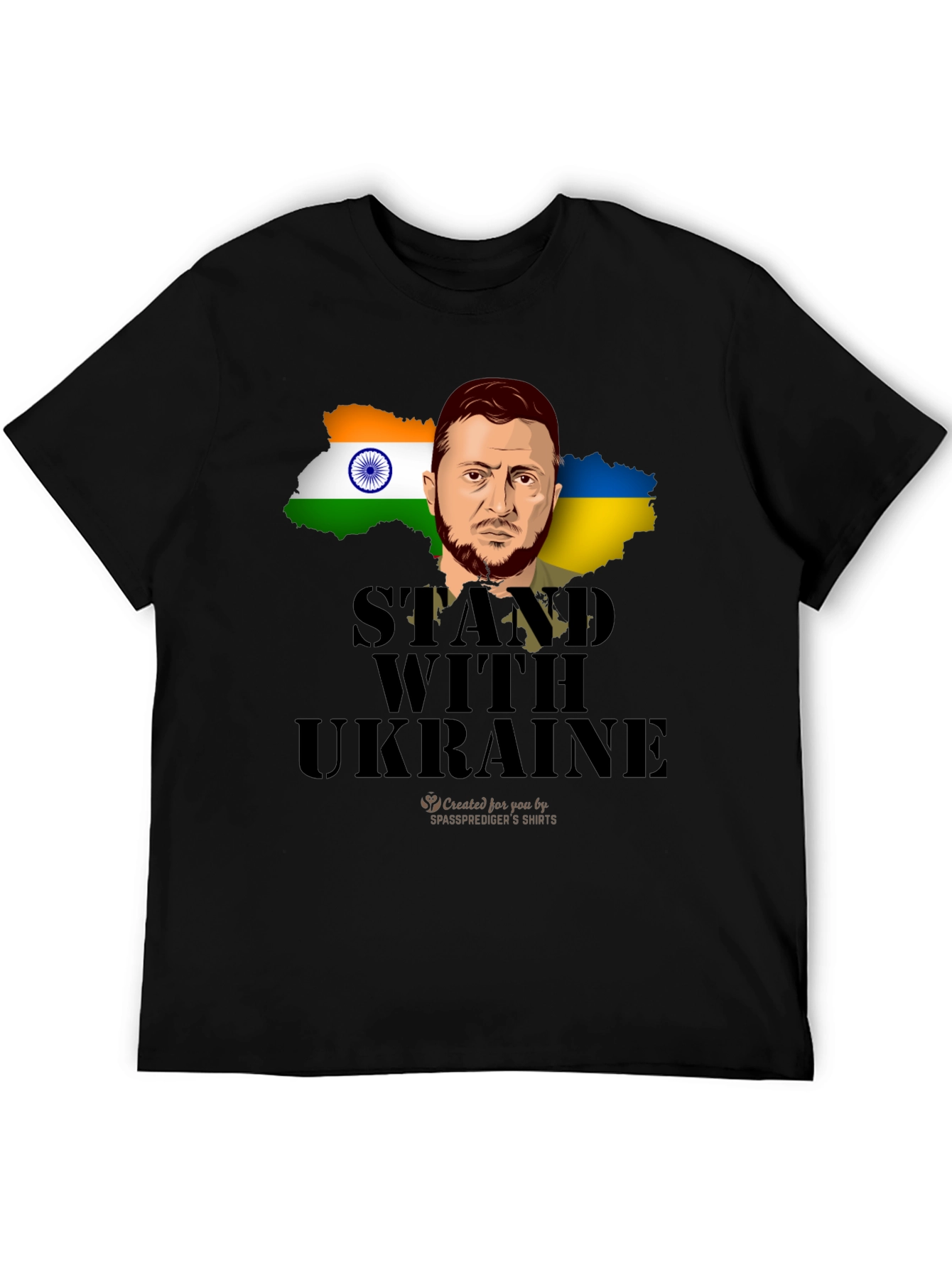 Stand With Ukraine T-Shirt Zelensky Support