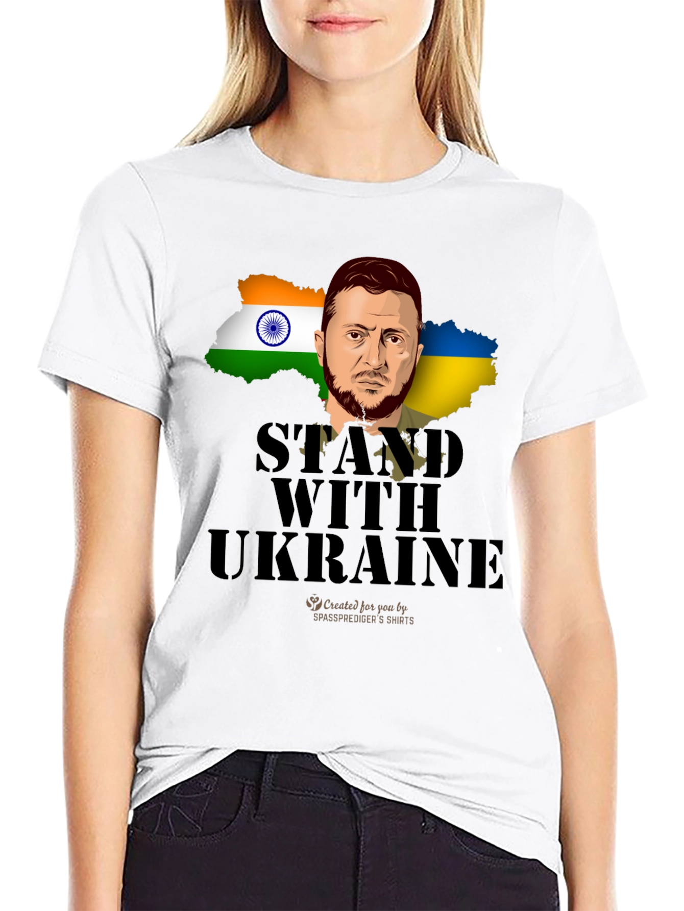 Stand With Ukraine T-Shirt Zelensky Support