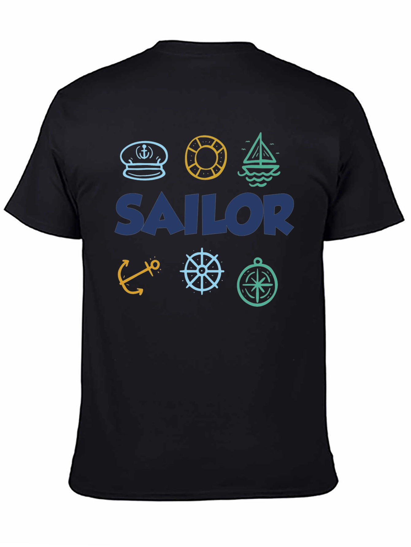 Sailor Themed T-Shirt | Nautical Design | Menswear