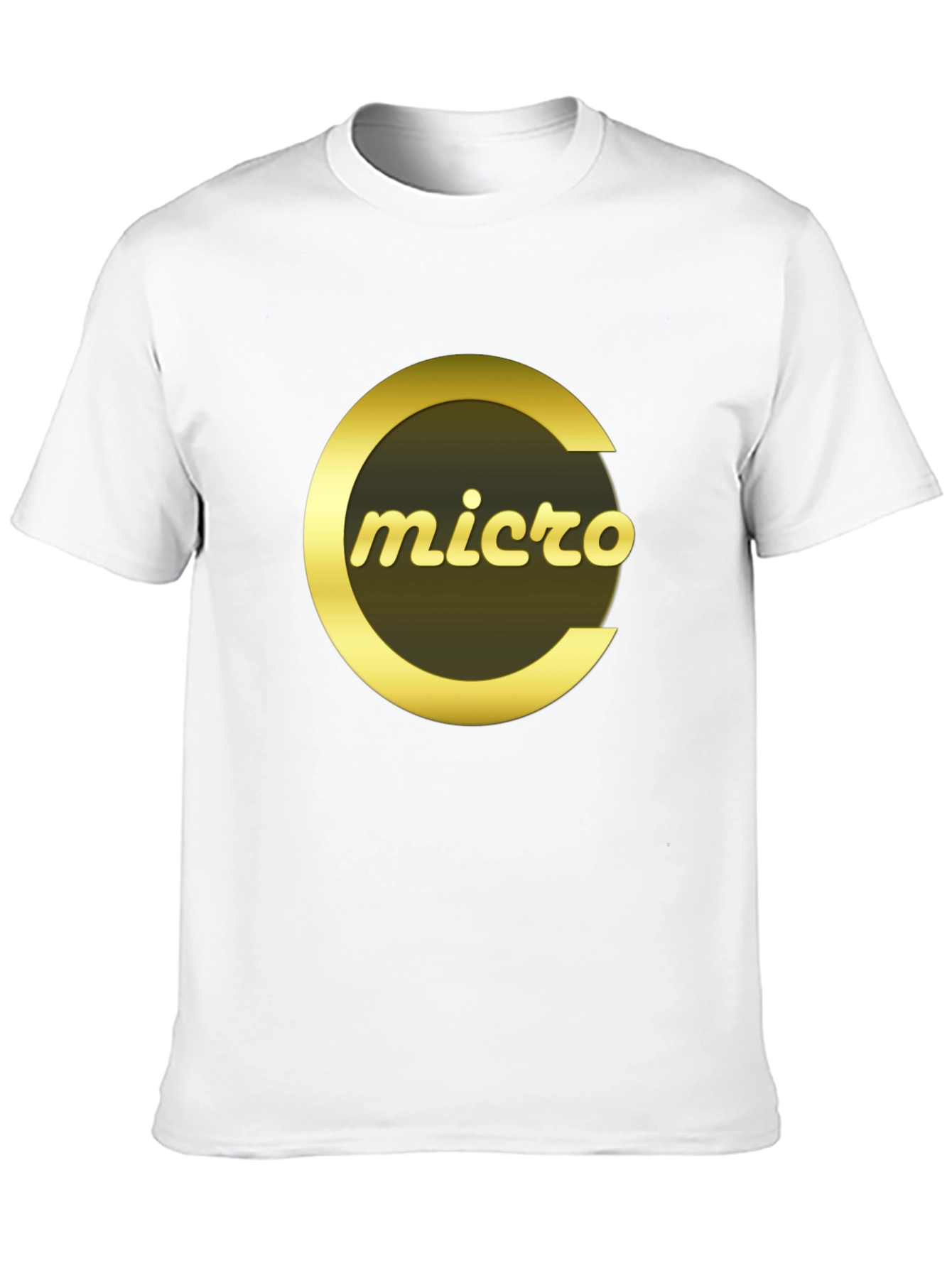 Micro Logo Graphic Tee - Soft Cotton Blend