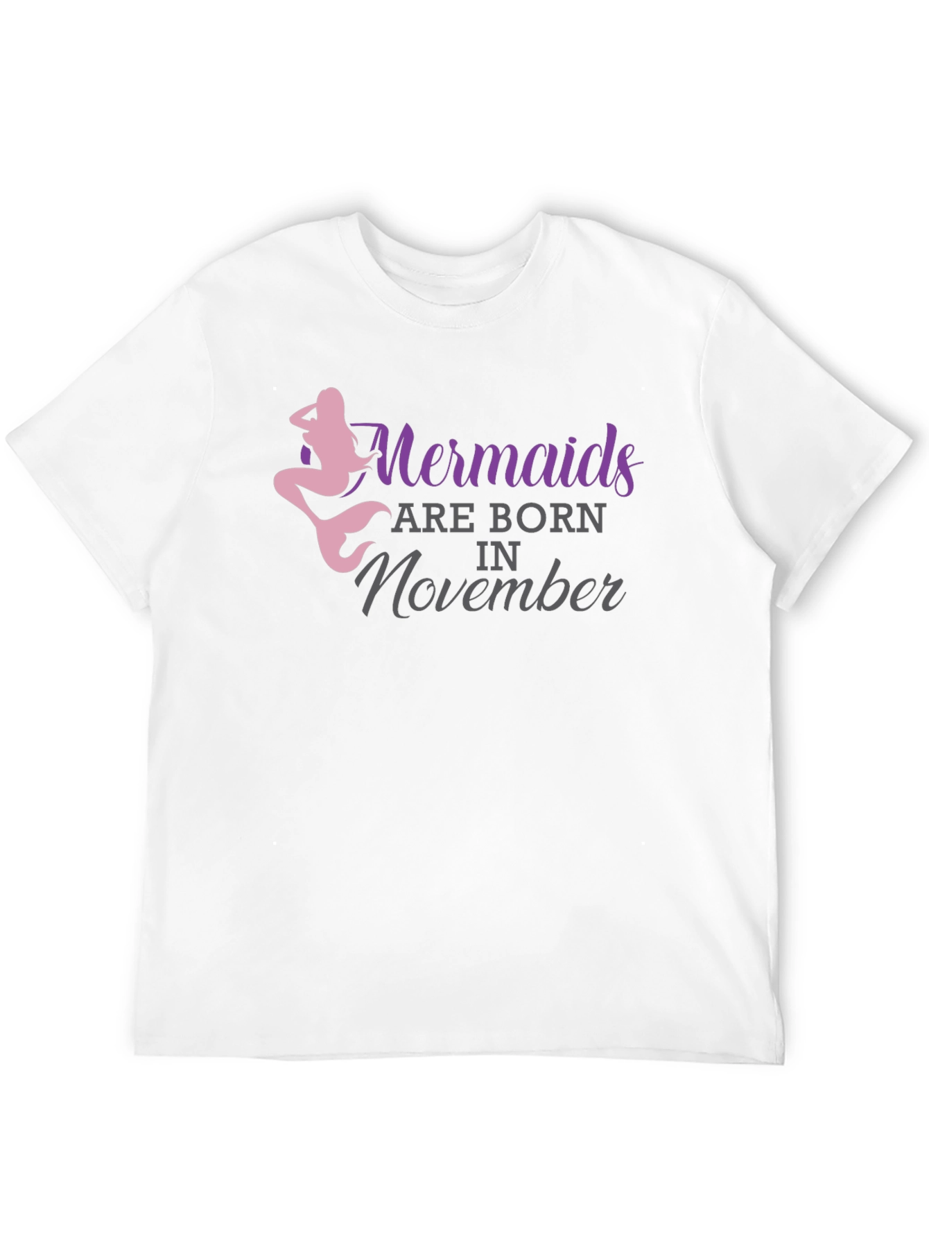 Mermaids Are Born in November T-Shirt
