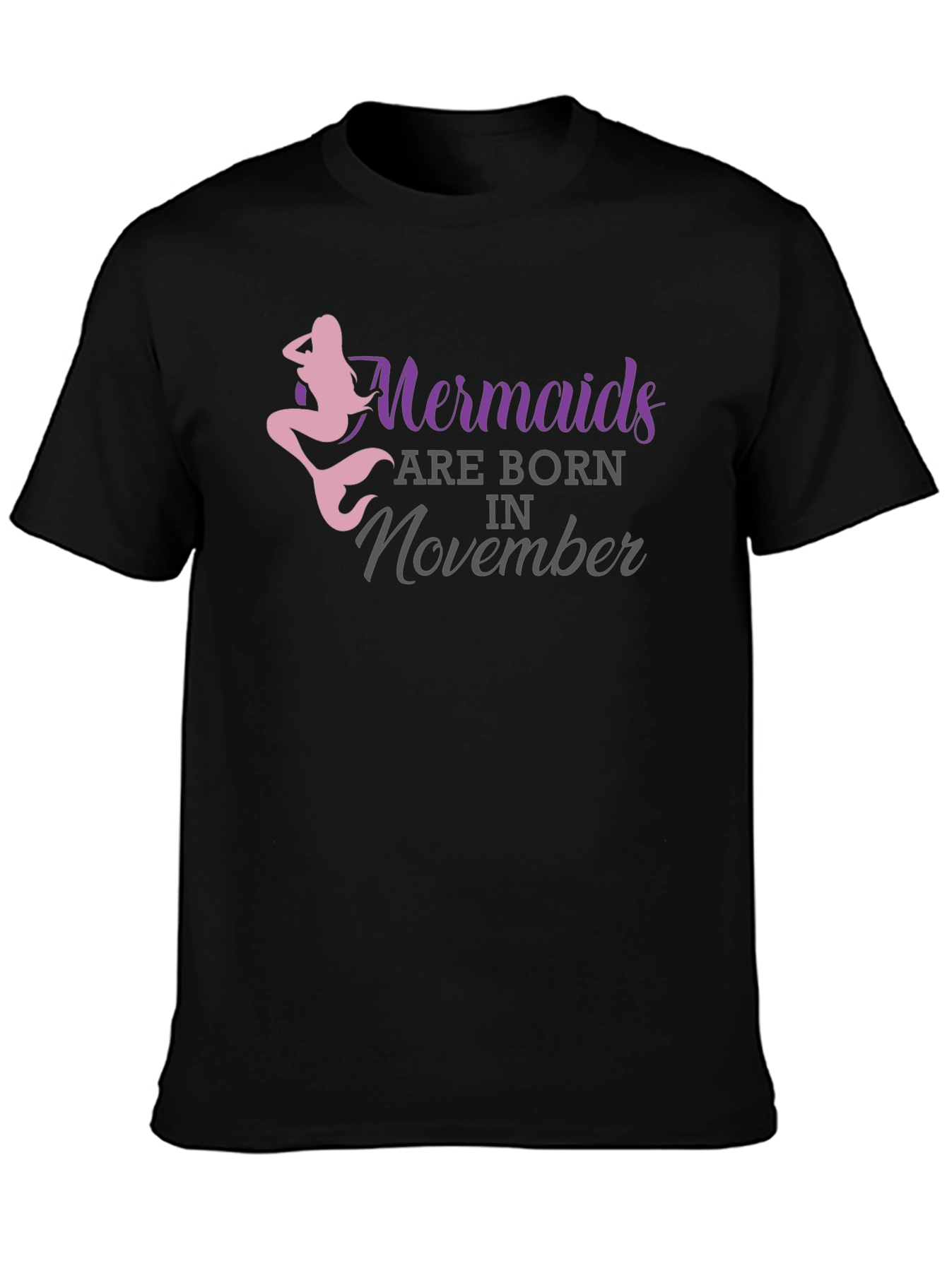 Mermaids Are Born in November T-Shirt