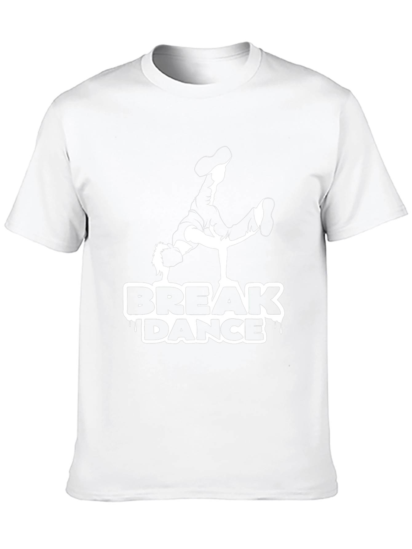 Break Dance Graphic Tee - Black T-Shirt
