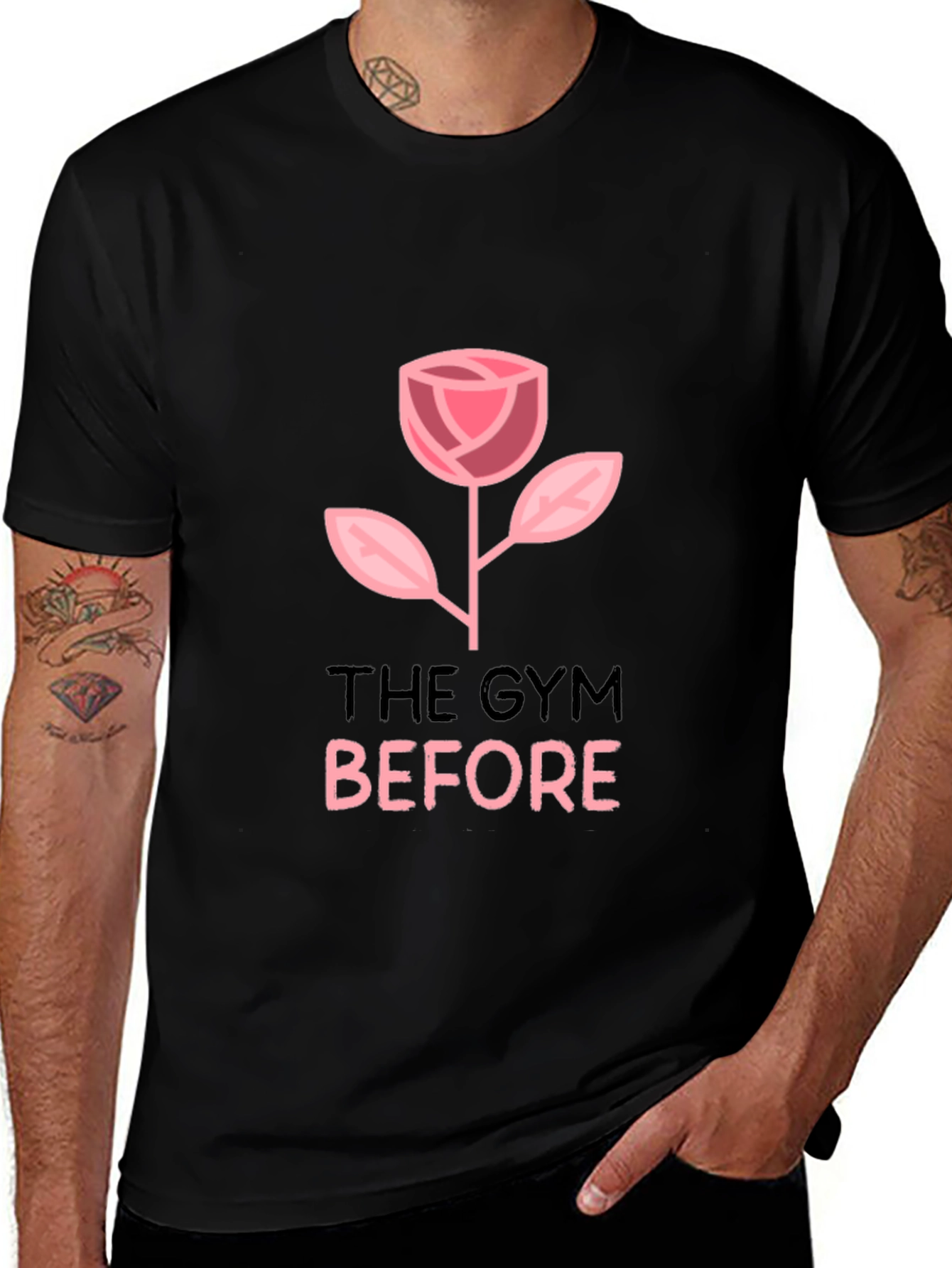The Gym Before Rose Graphic T-Shirt