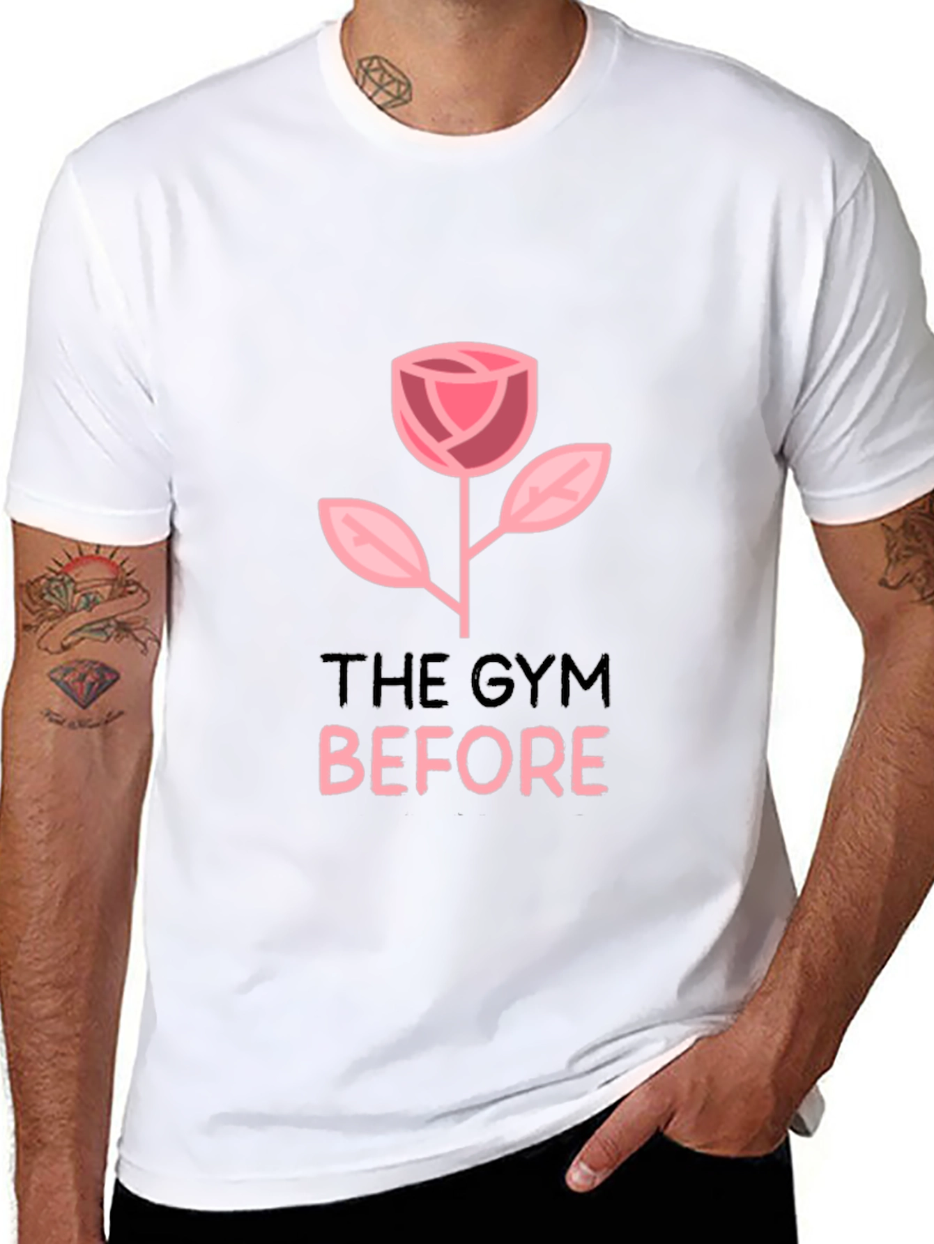 The Gym Before Rose Graphic T-Shirt