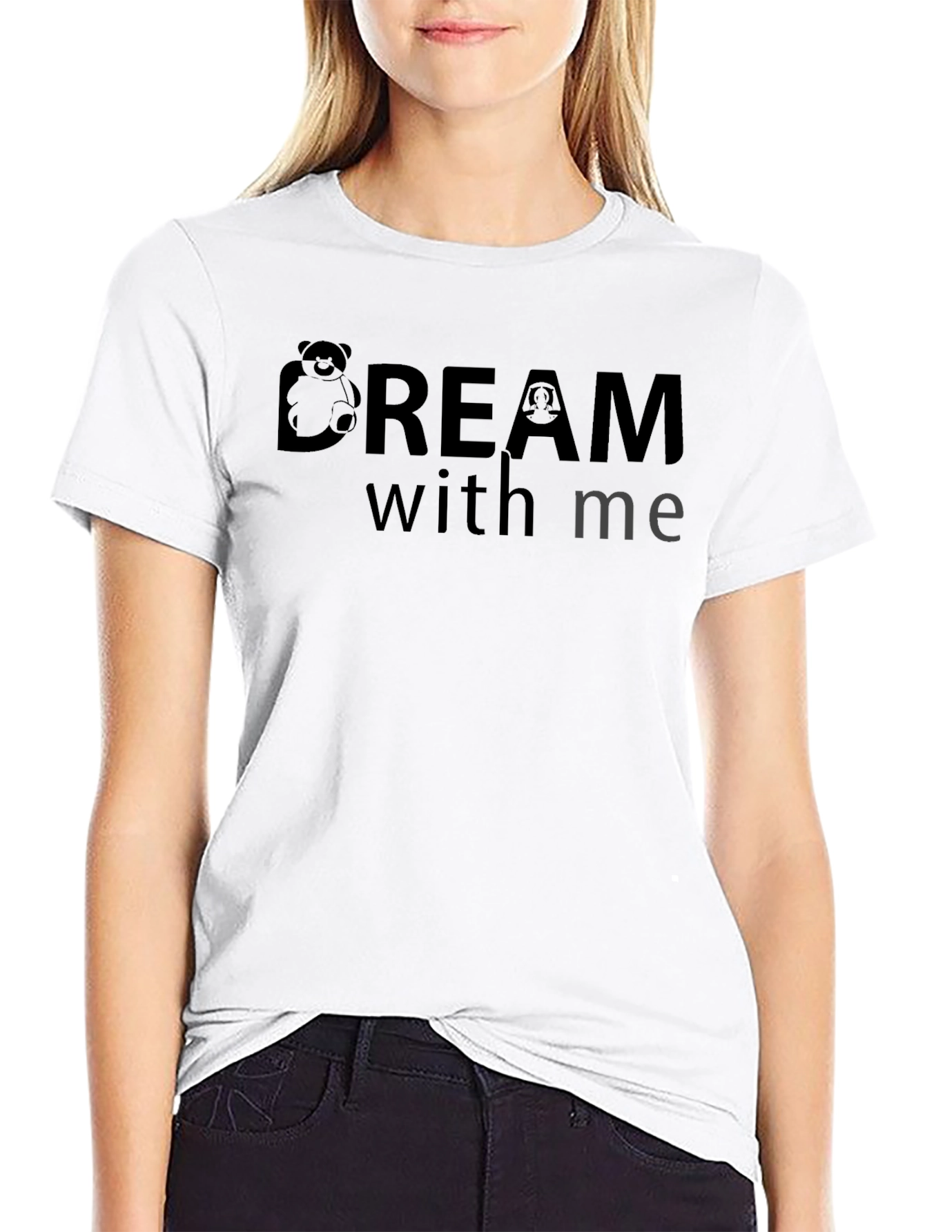 Dream With Me Graphic T-Shirt - Soft Cotton Blend