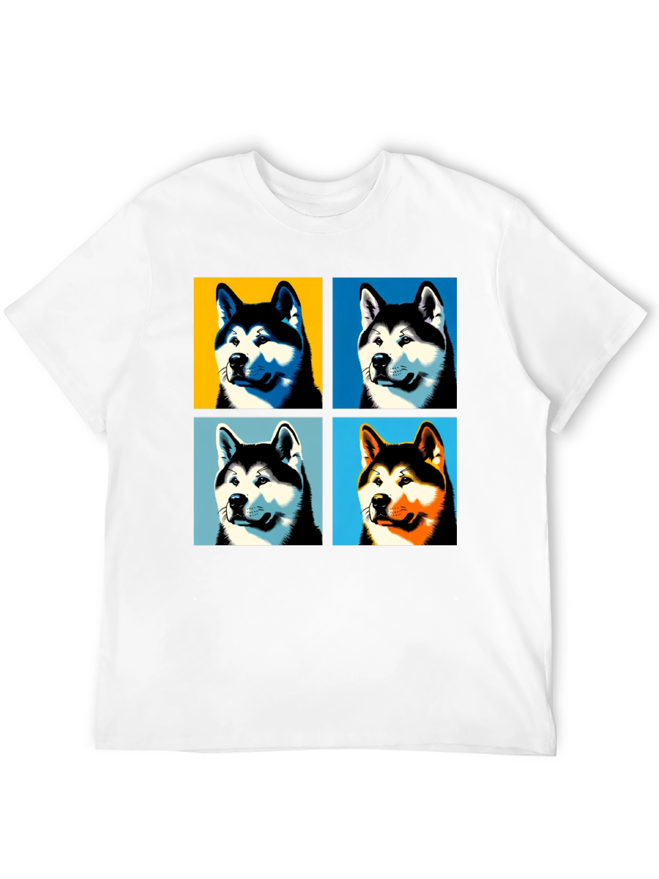 Pop Art Dog T-Shirt - Unique Graphic Tee