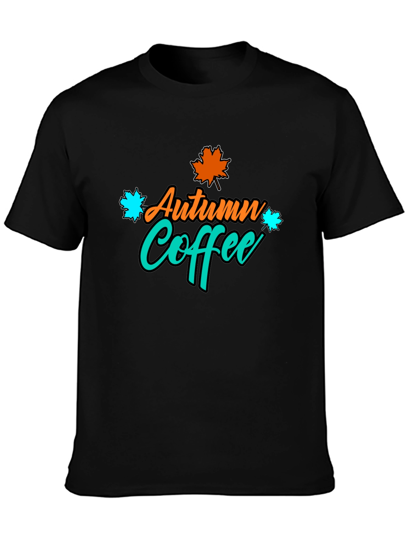 Autumn Coffee Graphic Tee - Fall Vibes