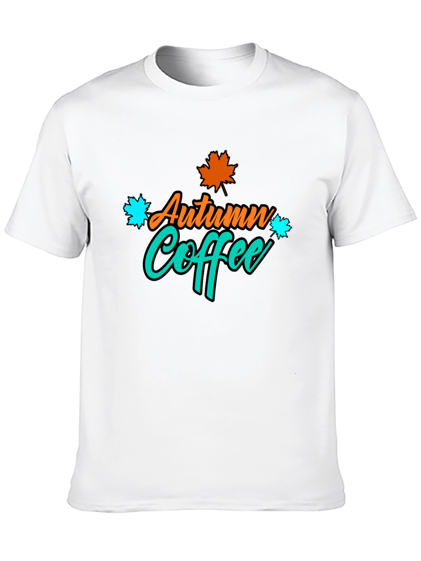 Autumn Coffee Graphic Tee - Fall Vibes