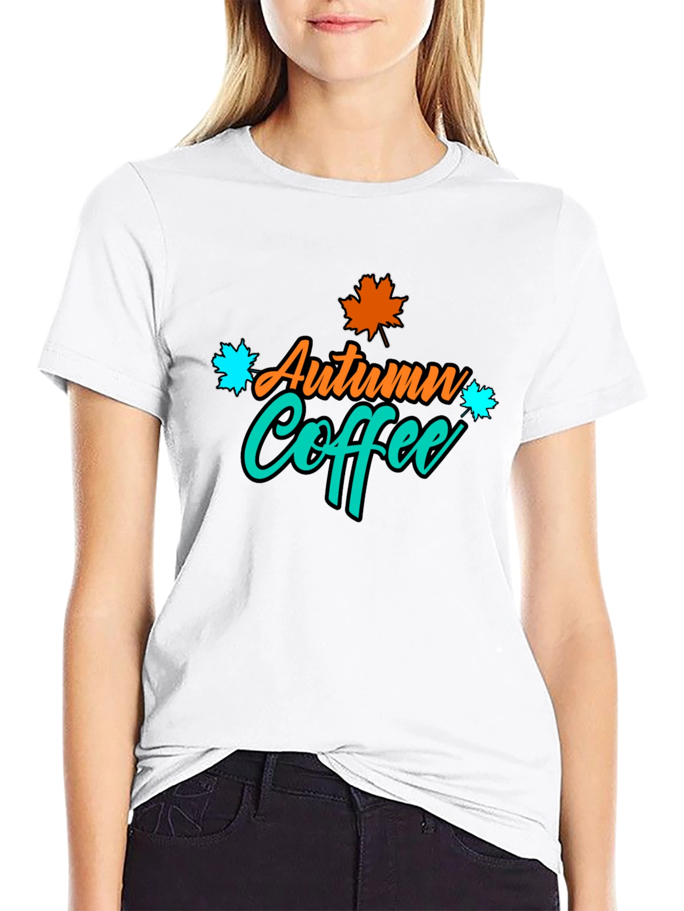Autumn Coffee Graphic Tee - Fall Vibes