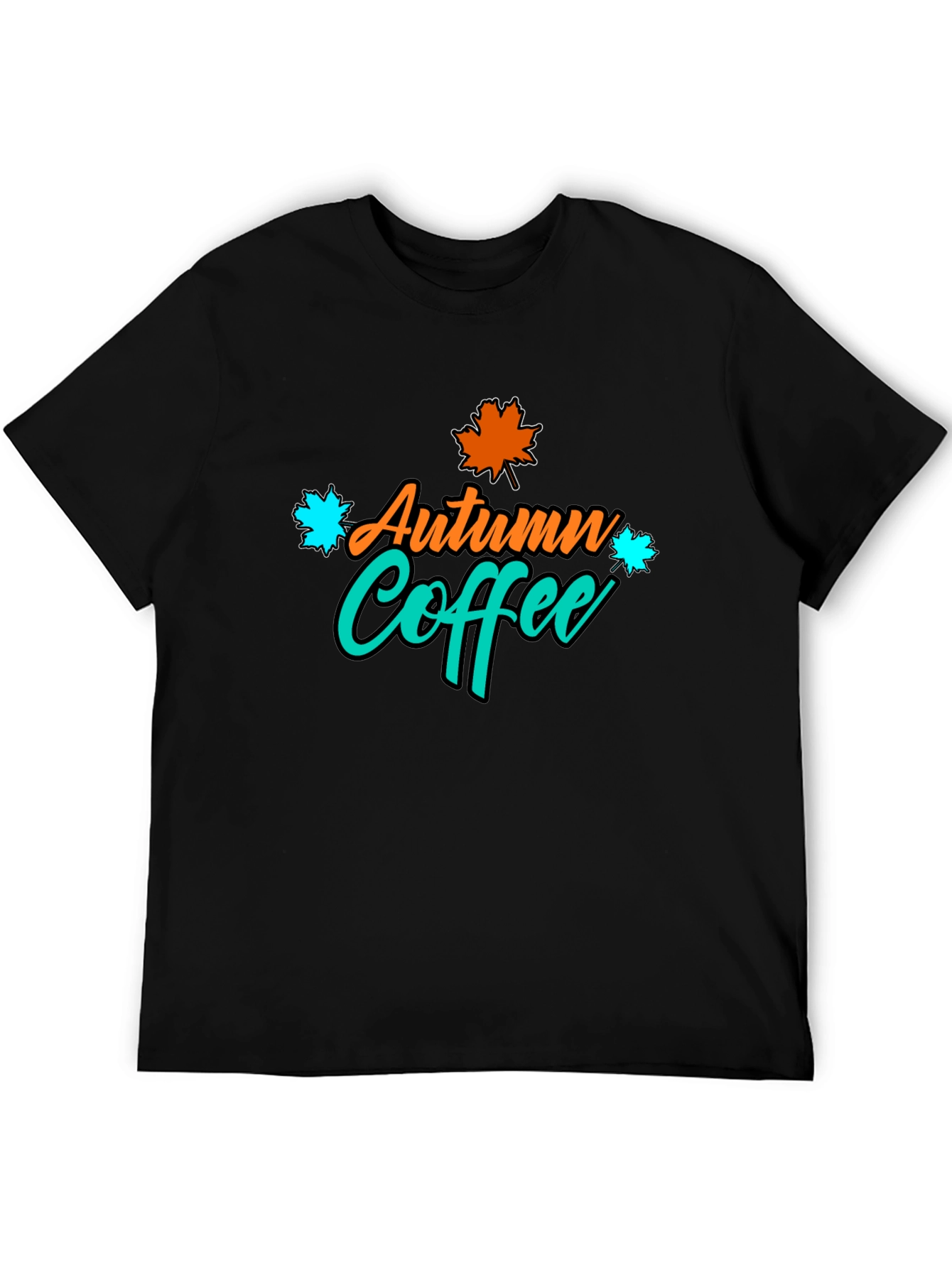 Autumn Coffee Graphic Tee - Fall Vibes