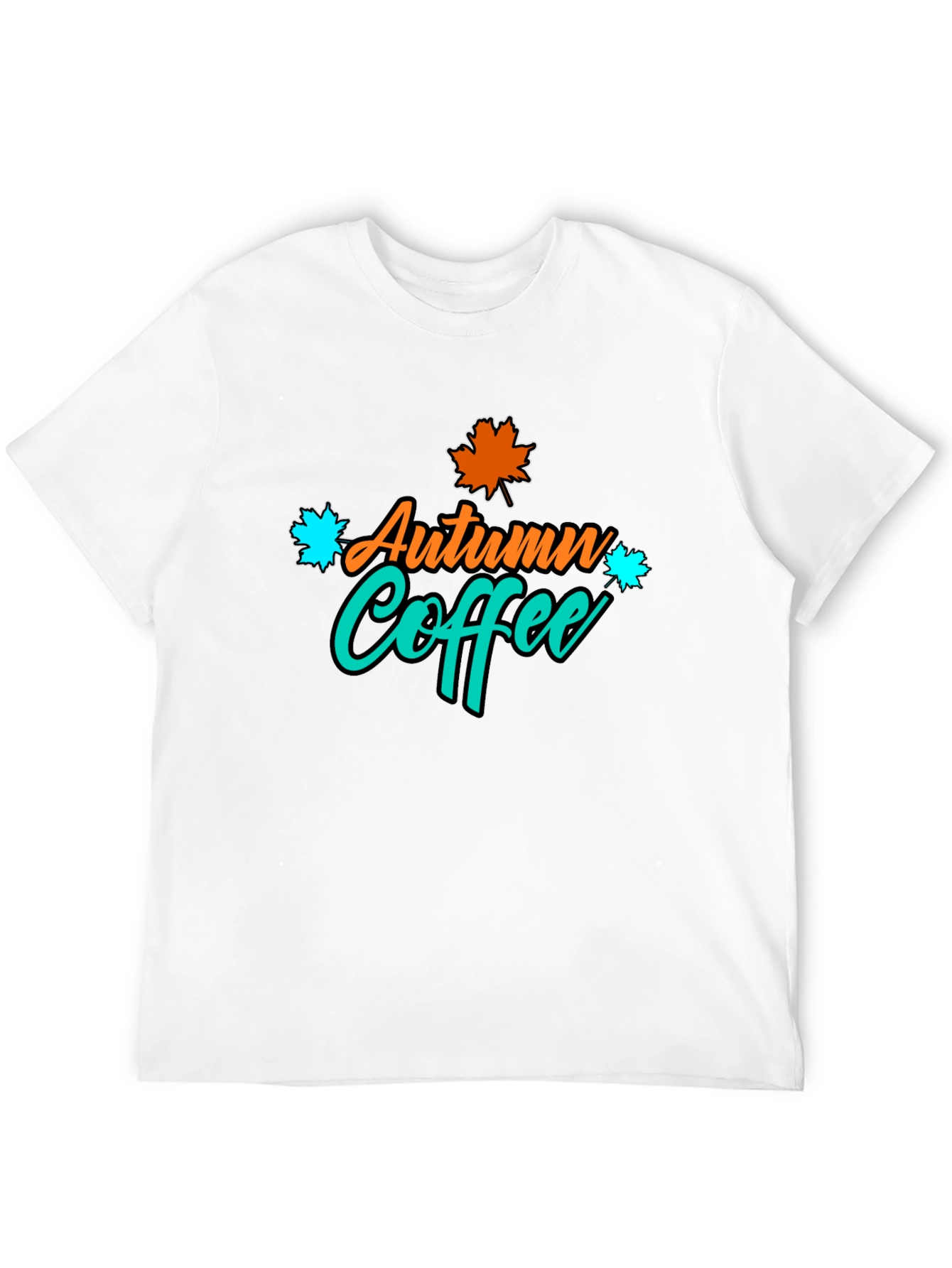 Autumn Coffee Graphic Tee - Fall Vibes