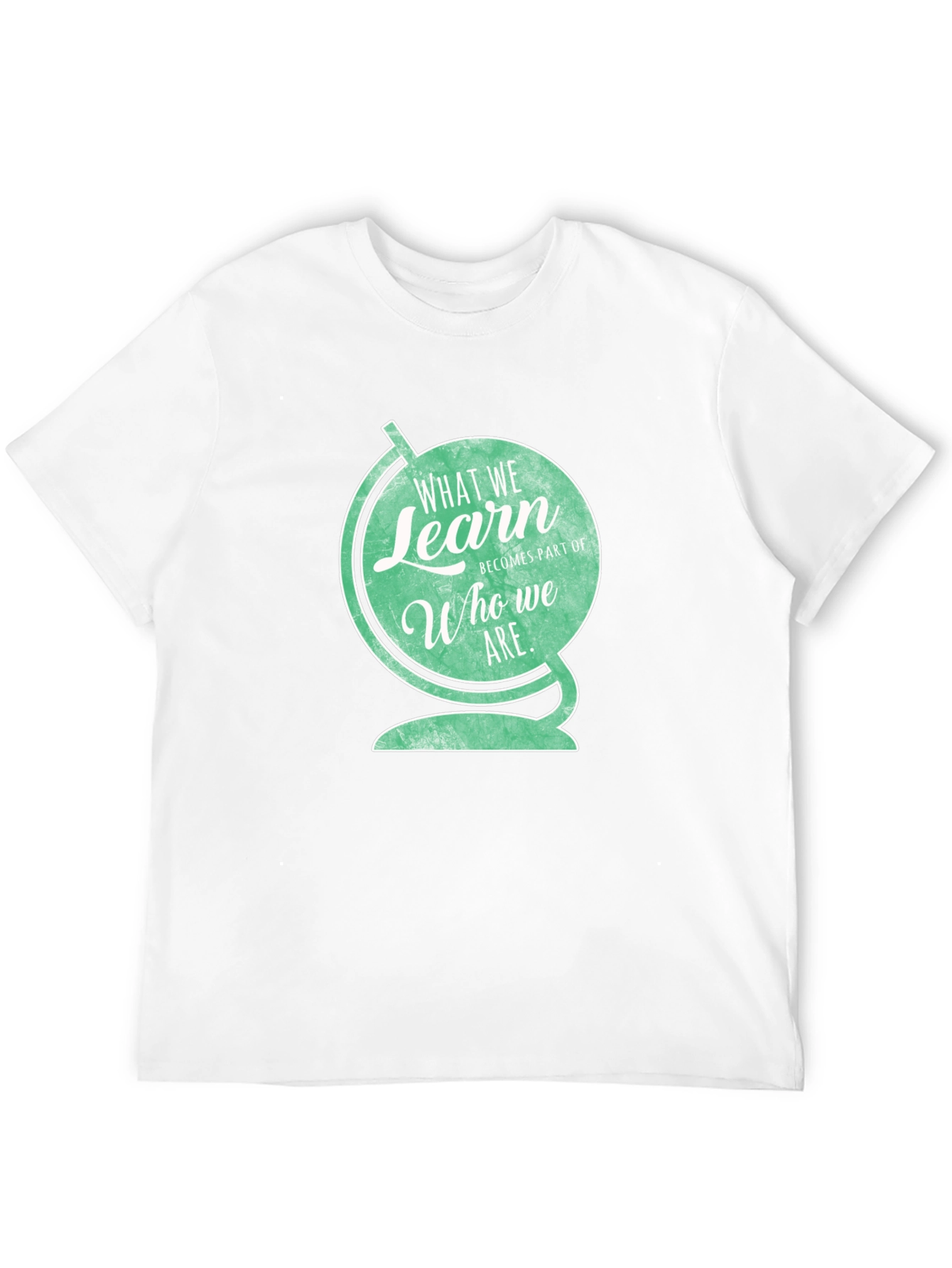 Educational Globe T-Shirt - Learn Who We Are