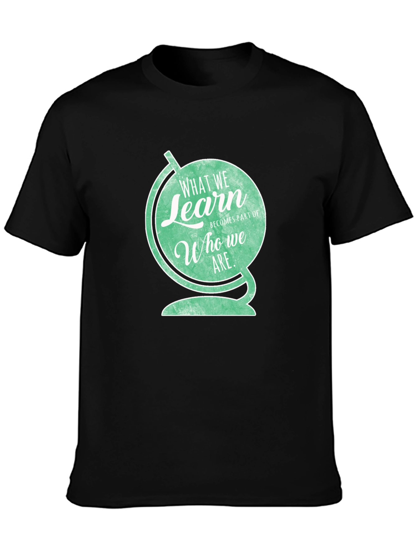 Educational Globe T-Shirt - Learn Who We Are