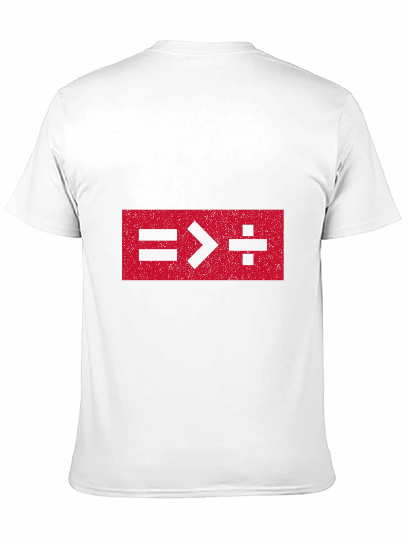 Equals Greater Than Divide Math T-Shirt