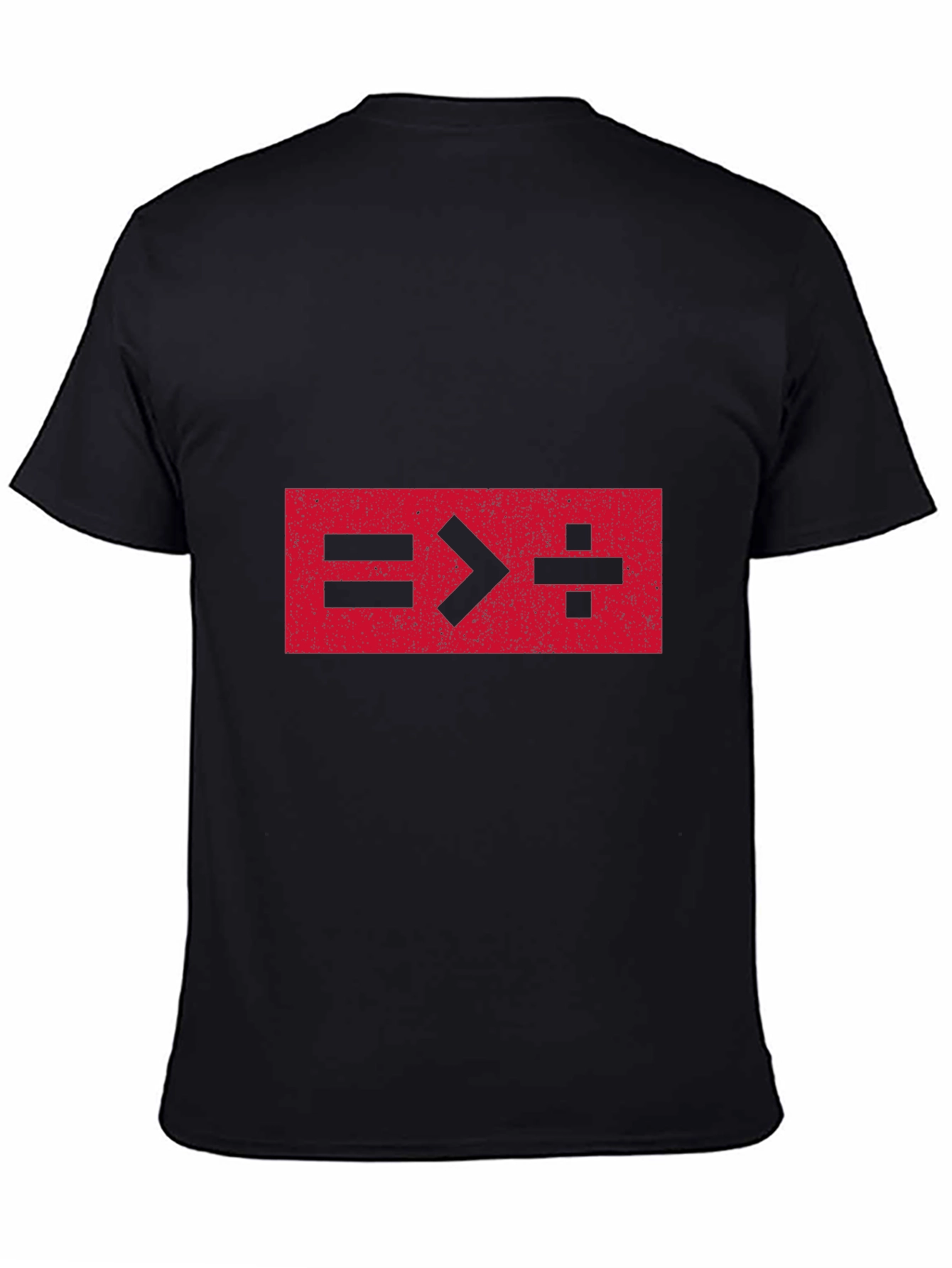 Equals Greater Than Divide Math T-Shirt