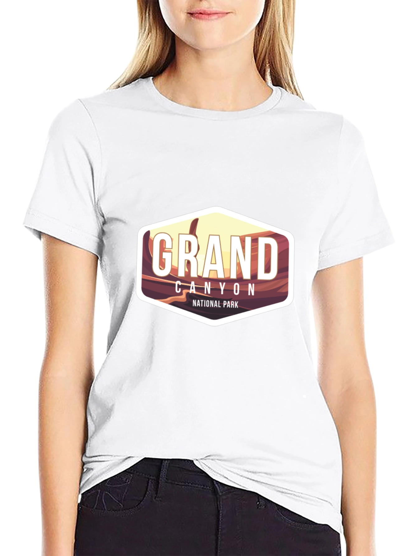 Grand Canyon National Park Graphic Tee - Black