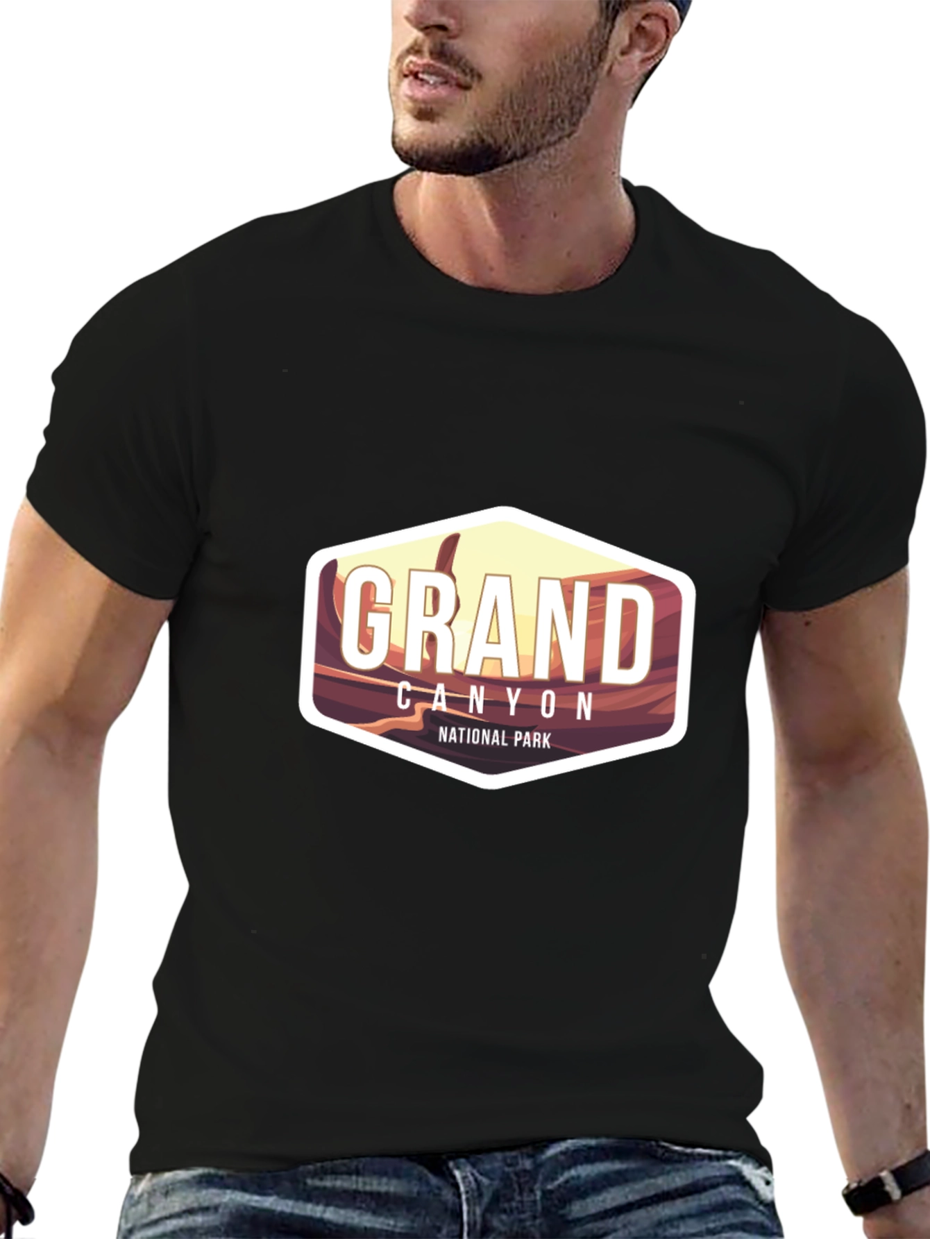 Grand Canyon National Park Graphic Tee - Black