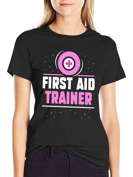 First Aid Trainer T-Shirt - Emergency Response Tee