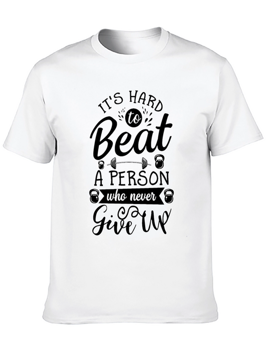 Its Hard to Beat Graphic Tee - Black