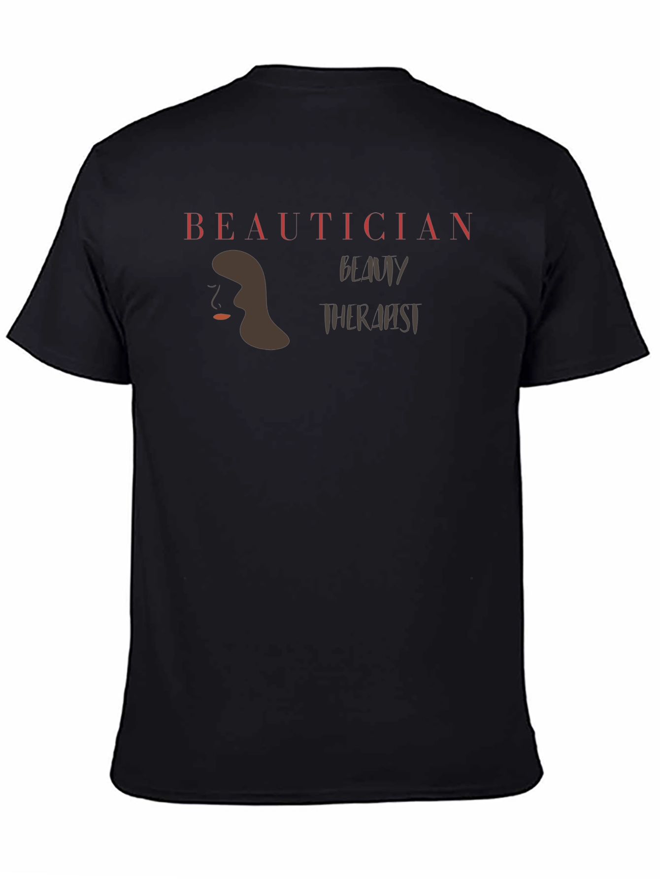 Beautician Beauty Therapist Black T-Shirt