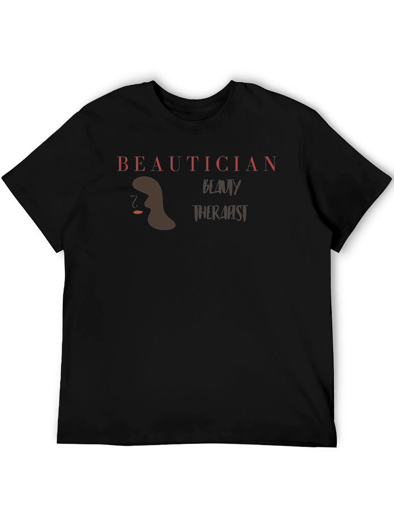Beautician Beauty Therapist Black T-Shirt