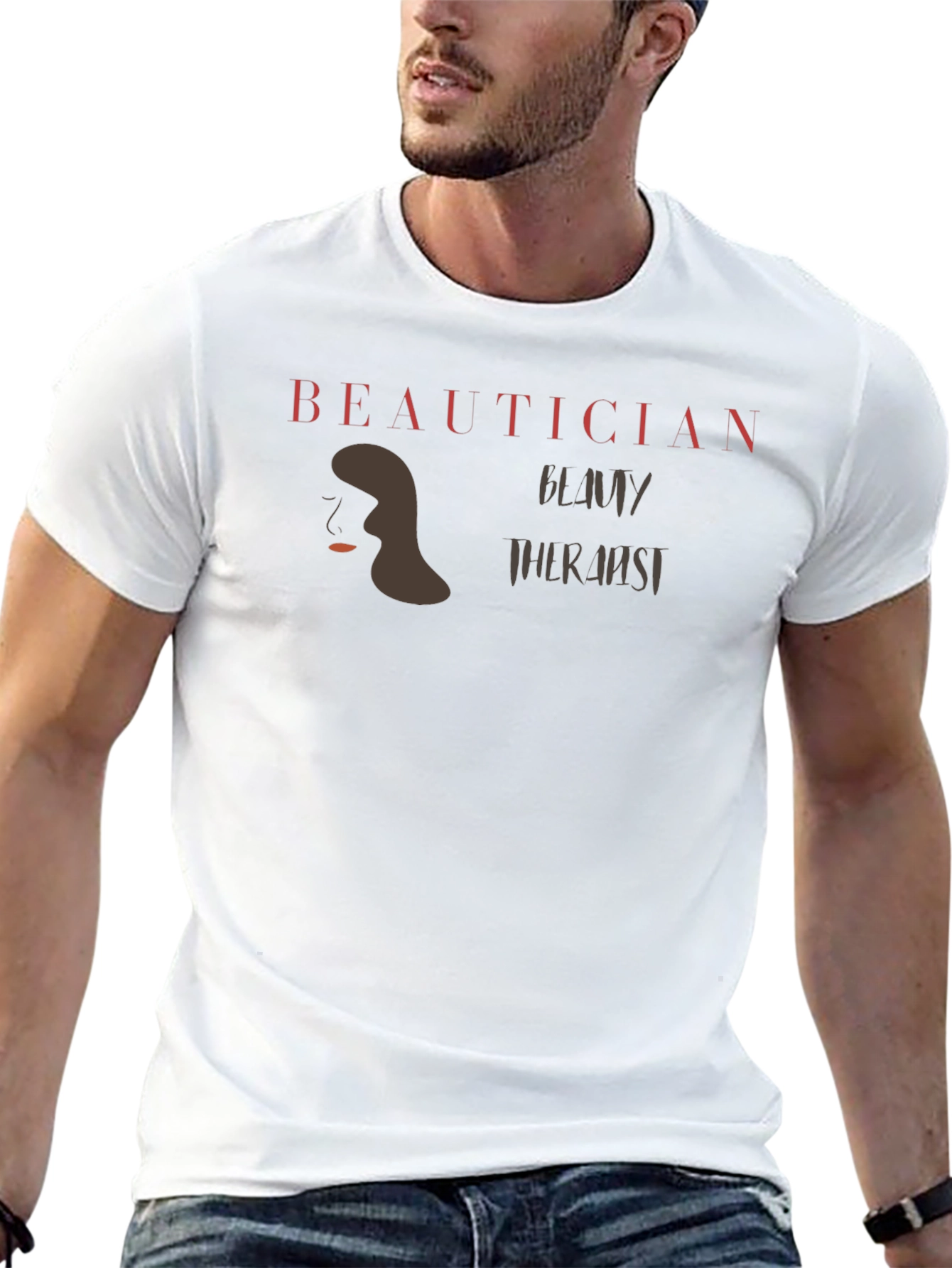 Beautician Beauty Therapist Black T-Shirt