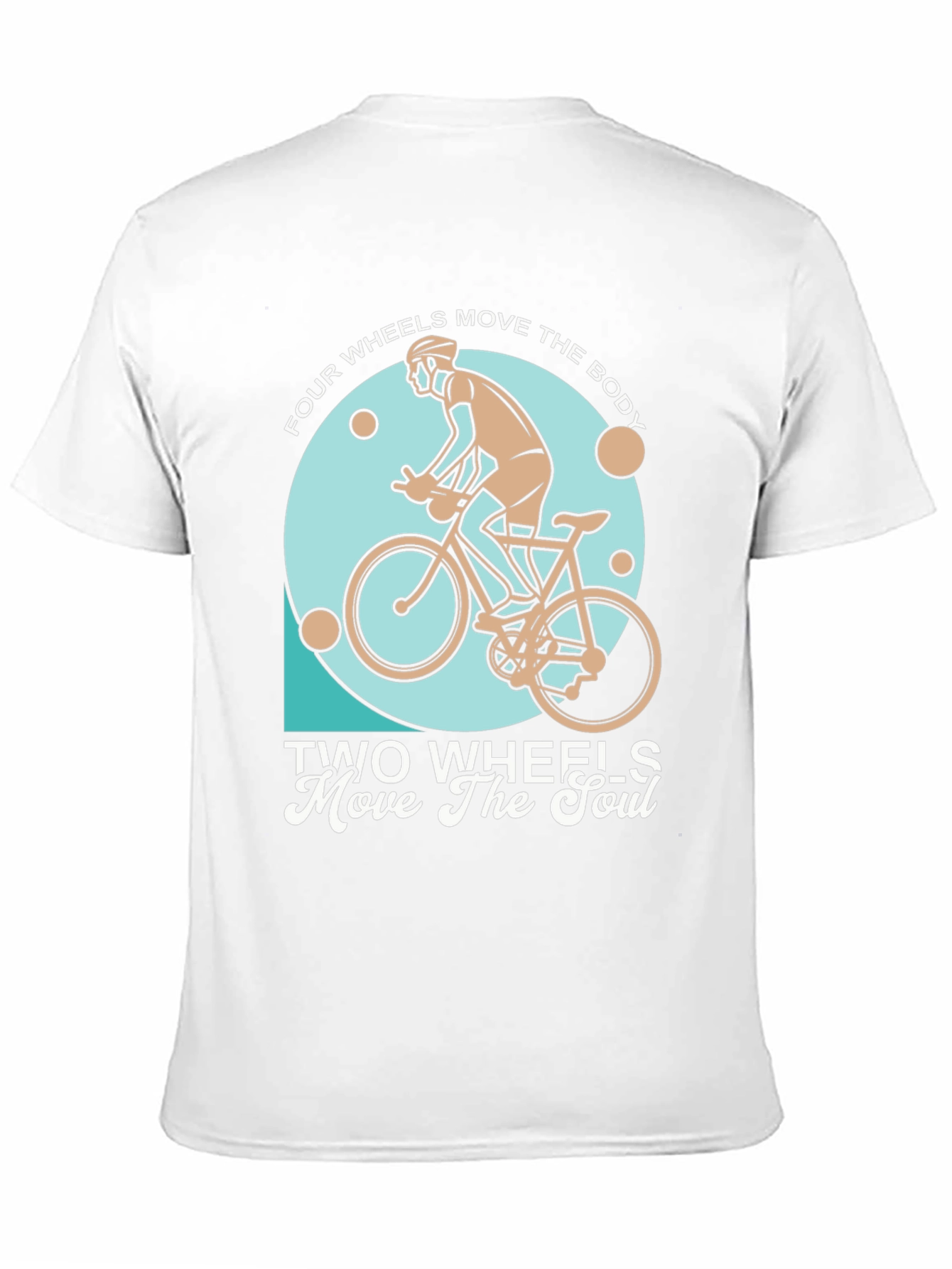 Cycling T-Shirt: Two Wheels Move The Soul