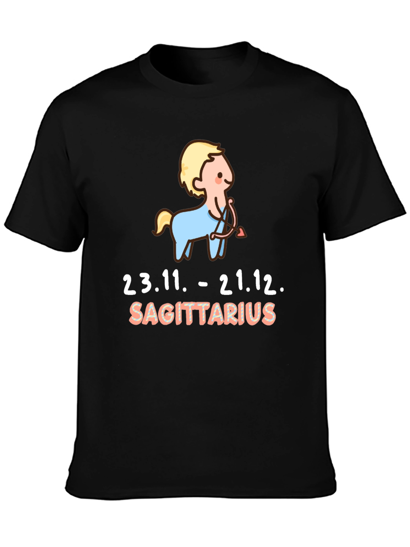 Sagittarius Zodiac T-Shirt: November 23 - December 21