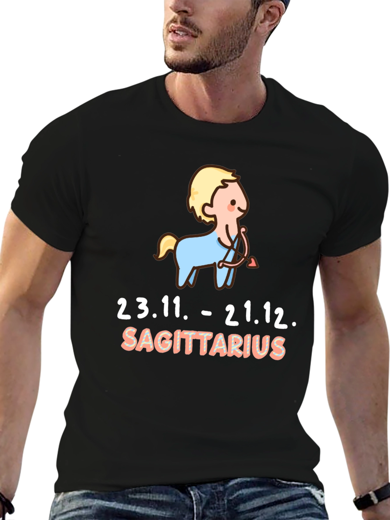 Sagittarius Zodiac T-Shirt: November 23 - December 21