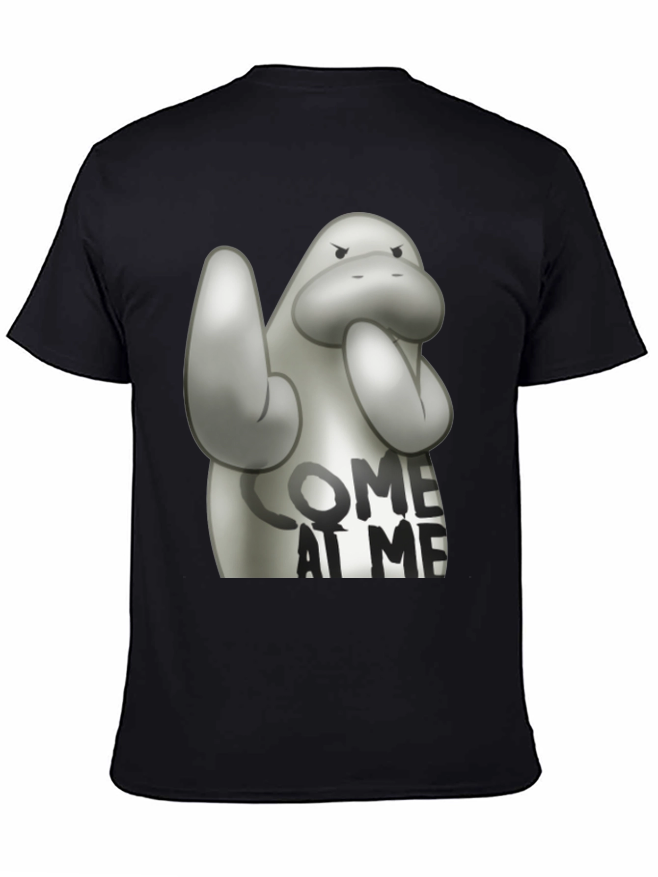 Come at Me Manatee T-Shirt - Funny Animal Tee