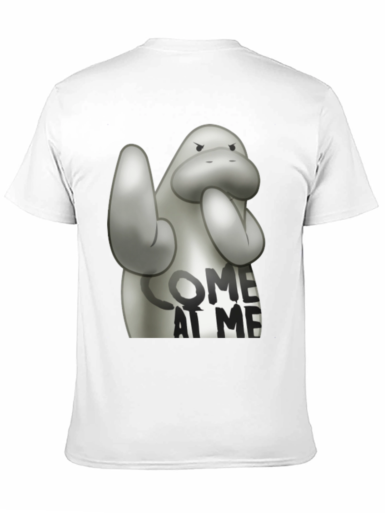 Come at Me Manatee T-Shirt - Funny Animal Tee