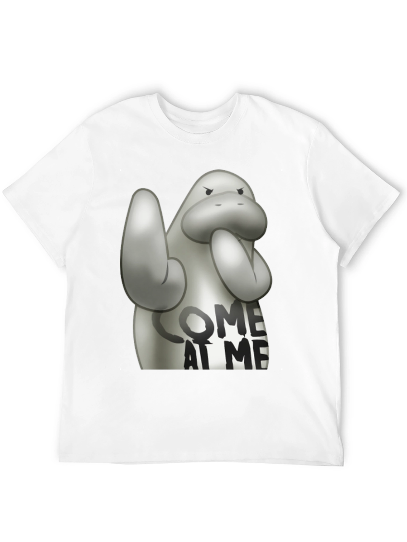 Come at Me Manatee T-Shirt - Funny Animal Tee