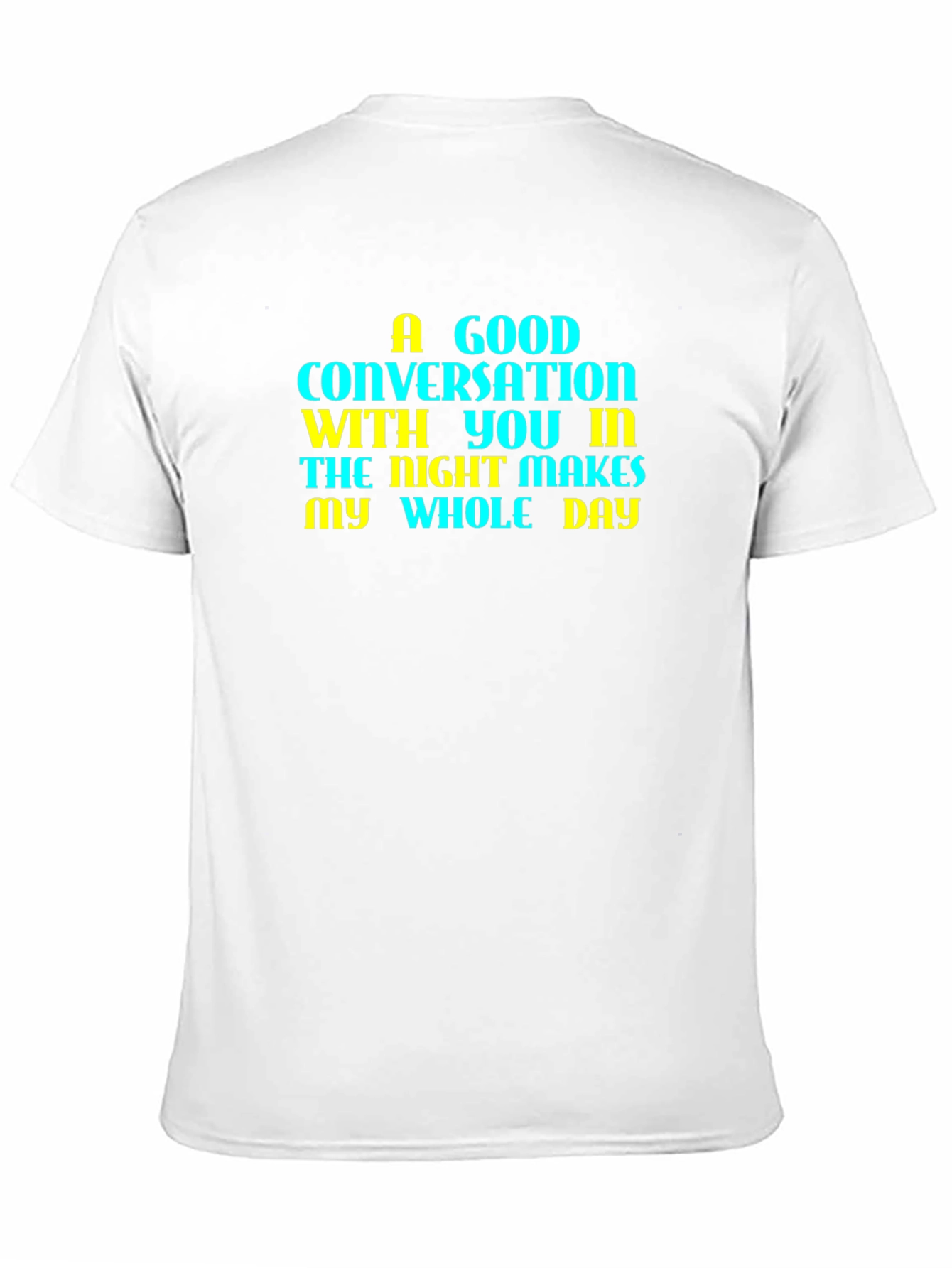 A Good Conversation Graphic Tee - Black