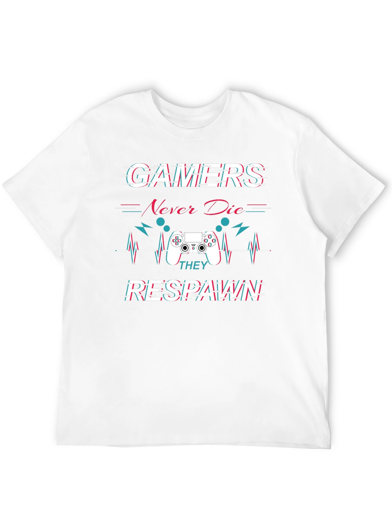 Gamer Never Die Respawn T-Shirt