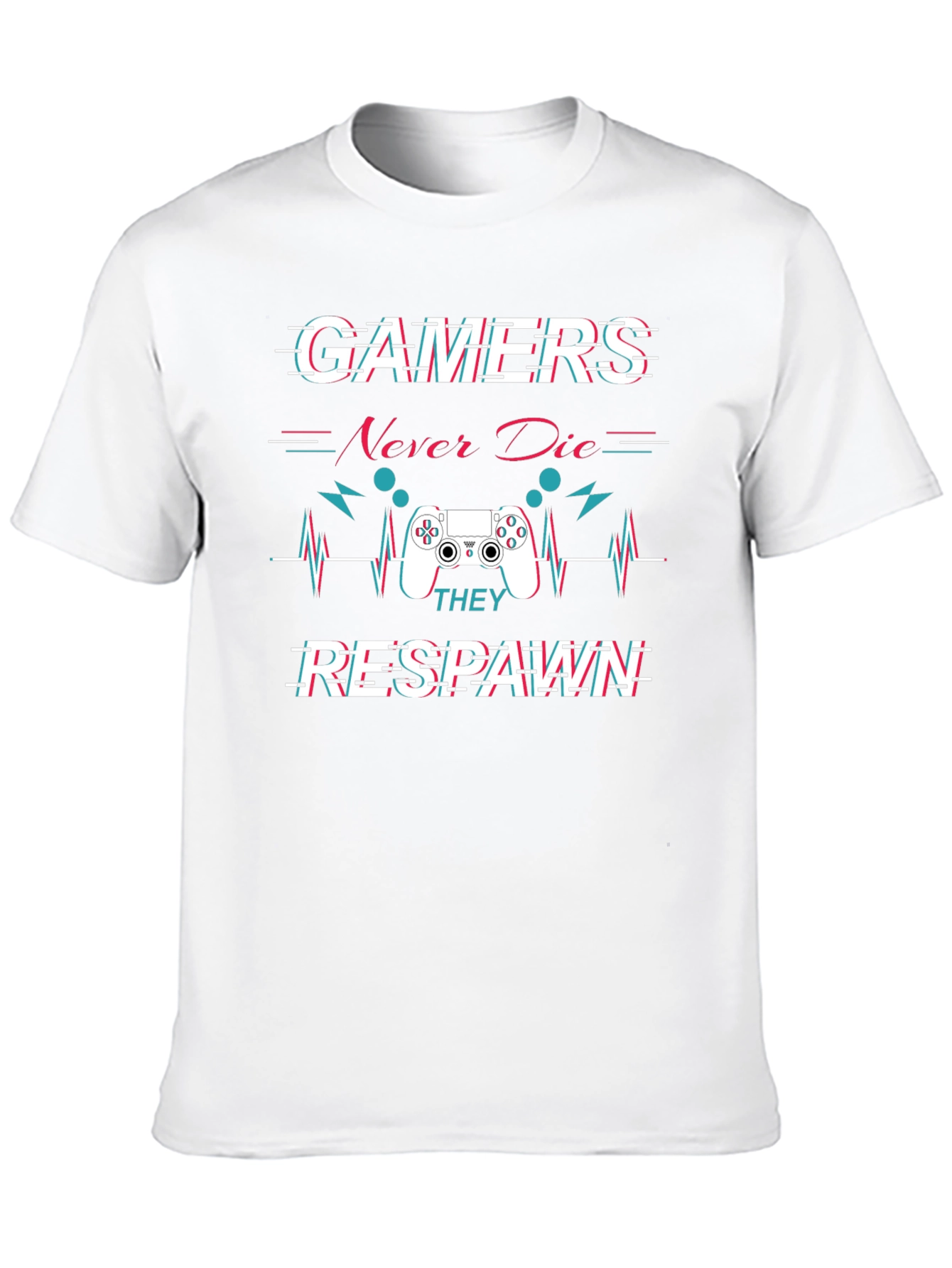 Gamer Never Die Respawn T-Shirt