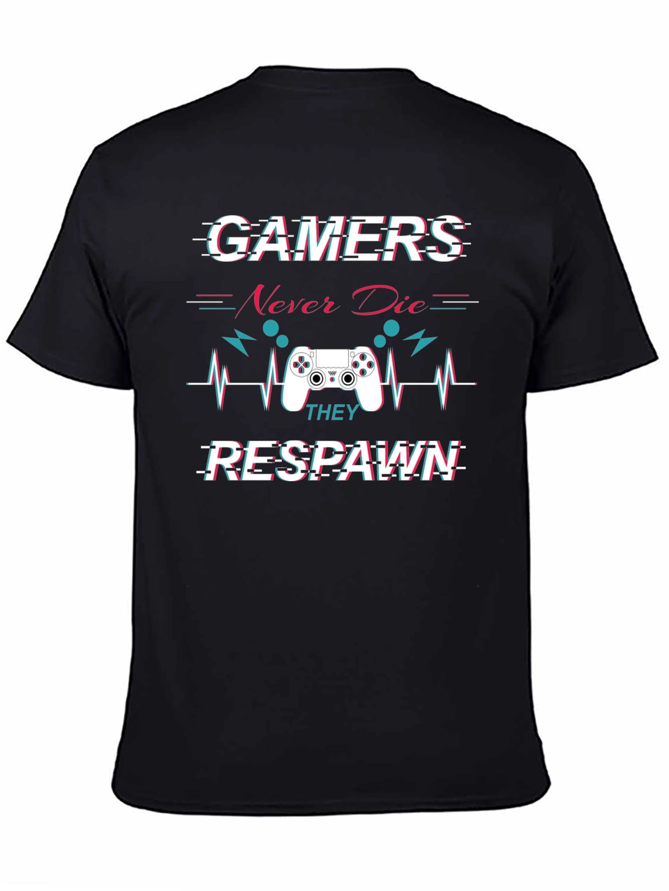 Gamer Never Die Respawn T-Shirt