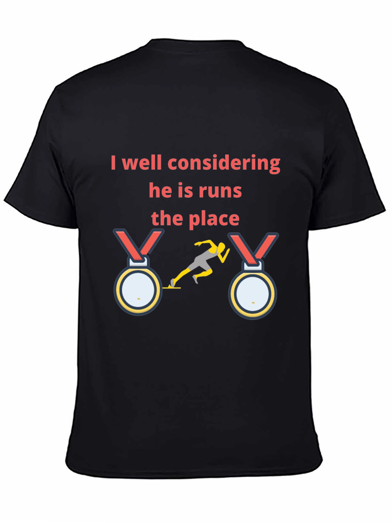 Runners Pride T-Shirt: He Runs the Place