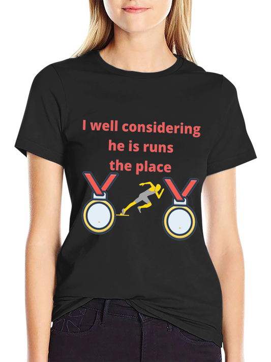 Runners Pride T-Shirt: He Runs the Place