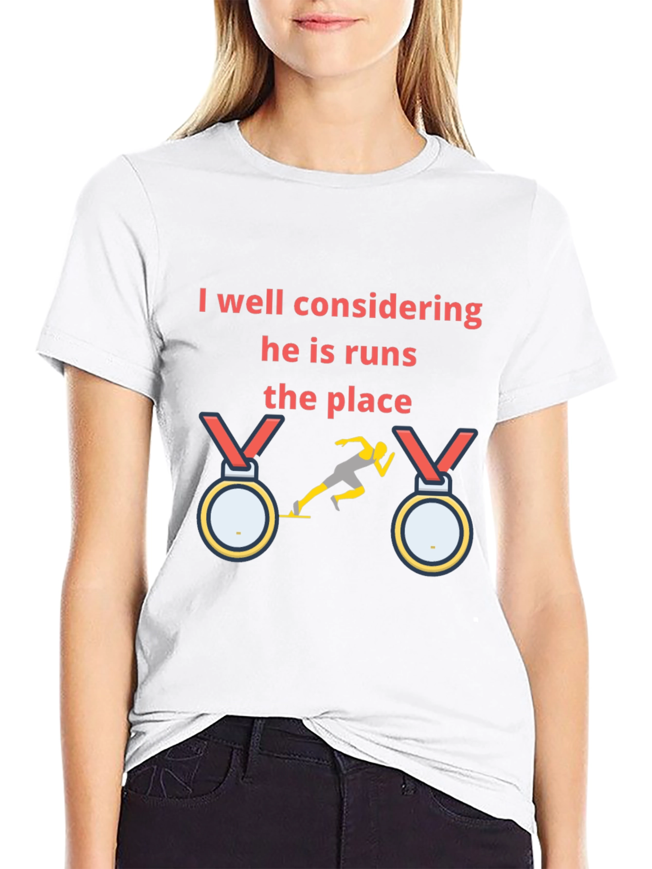Runners Pride T-Shirt: He Runs the Place