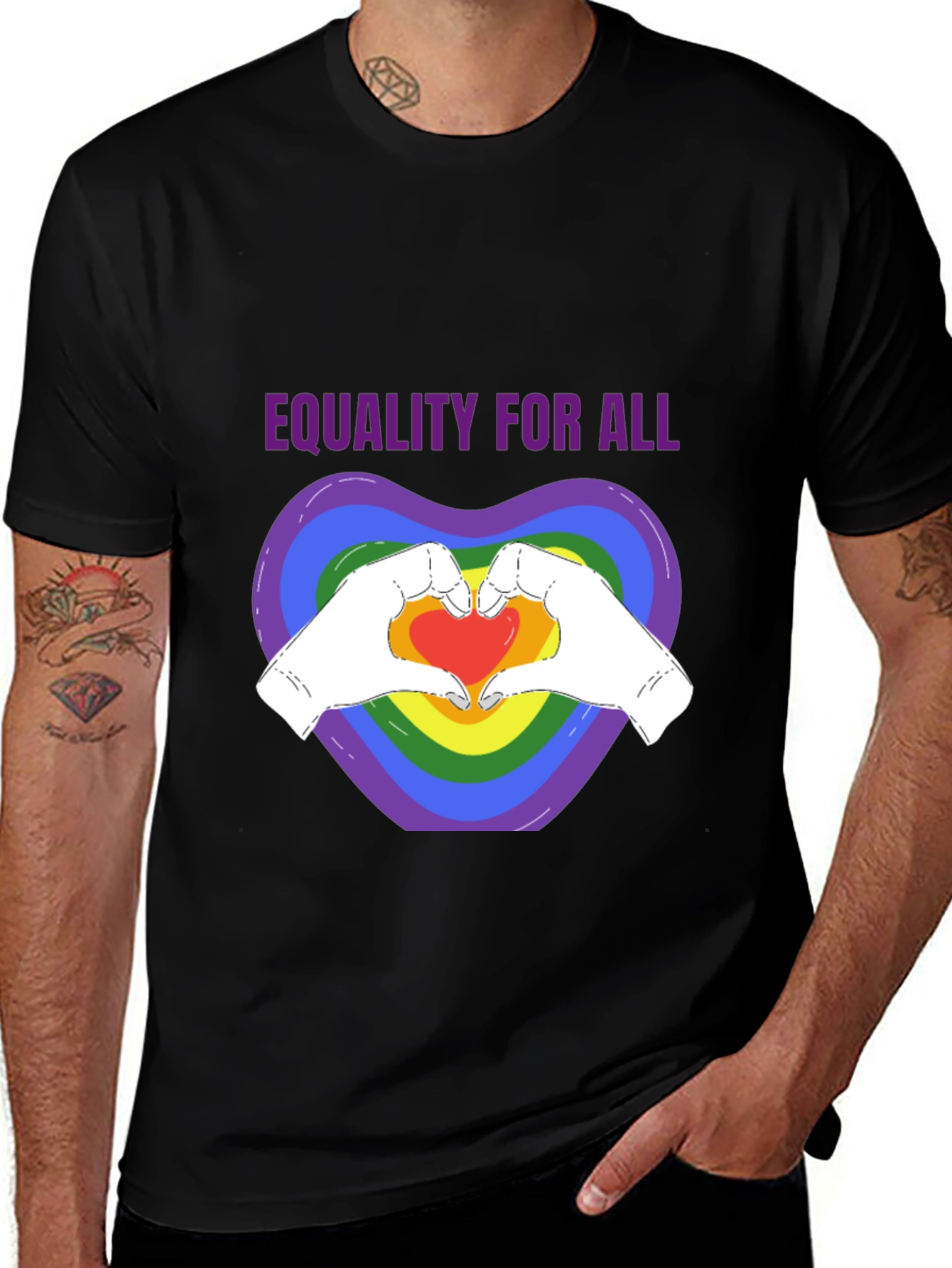 Equality For All Heart T-Shirt
