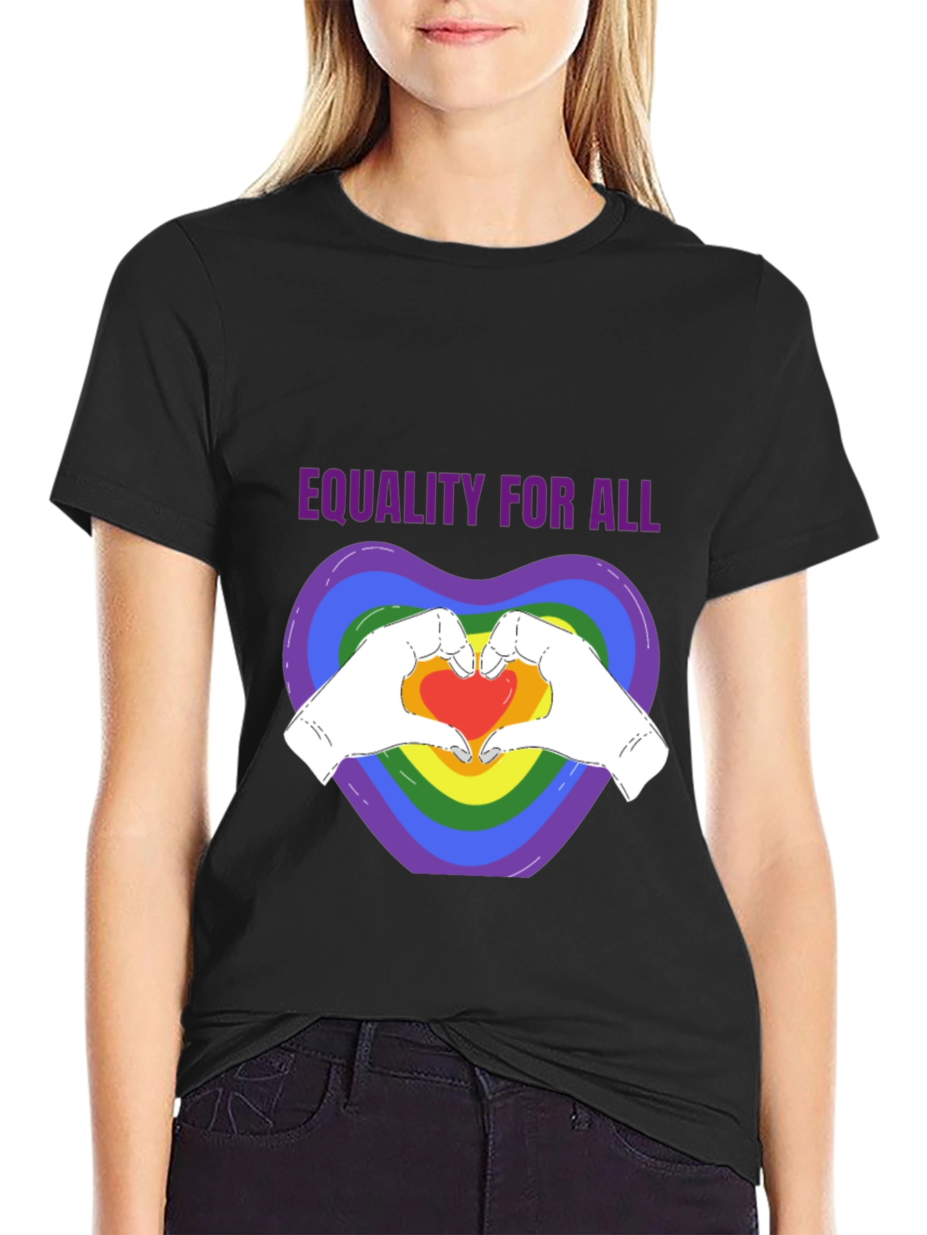 Equality For All Heart T-Shirt