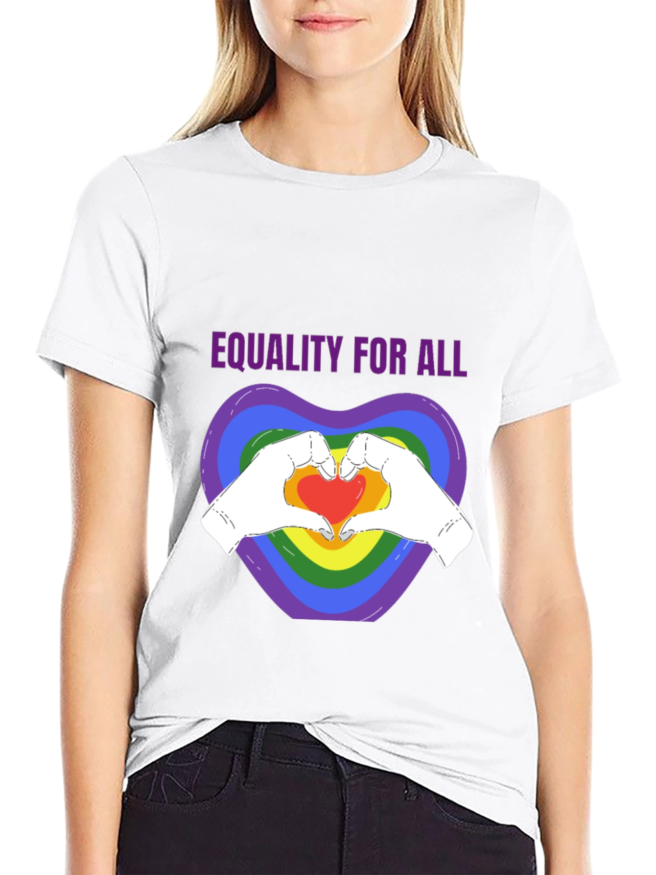 Equality For All Heart T-Shirt