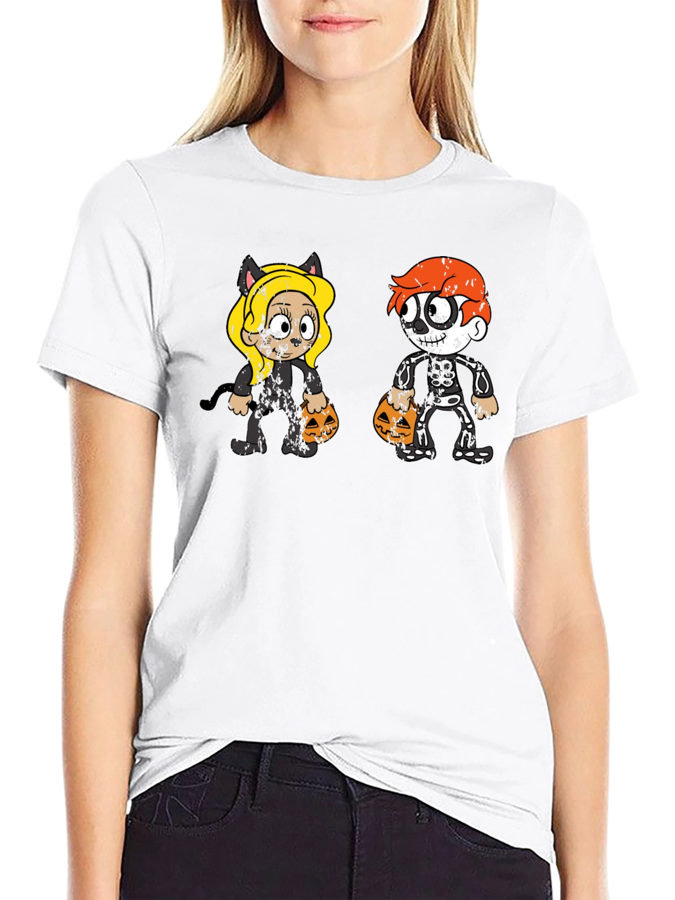 Halloween Costume Graphic T-Shirt