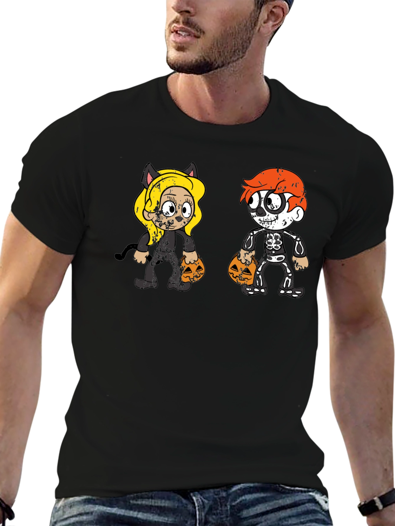 Halloween Costume Graphic T-Shirt