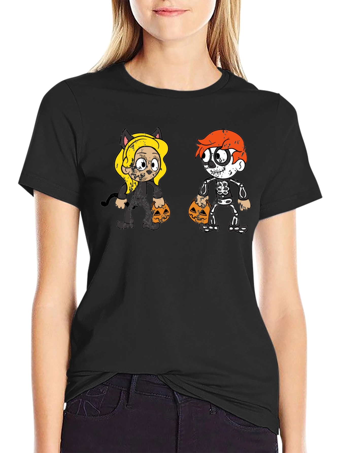 Halloween Costume Graphic T-Shirt