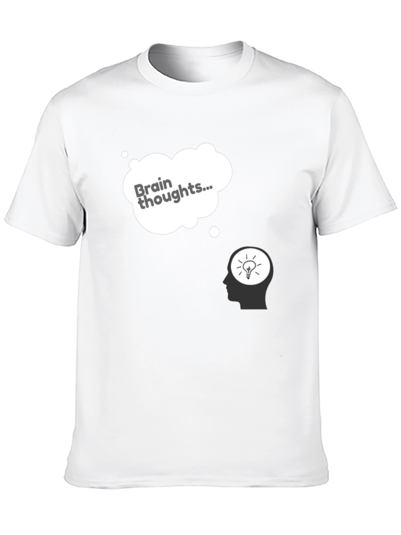 Brain Thoughts T-Shirt - Idea Generation Tee