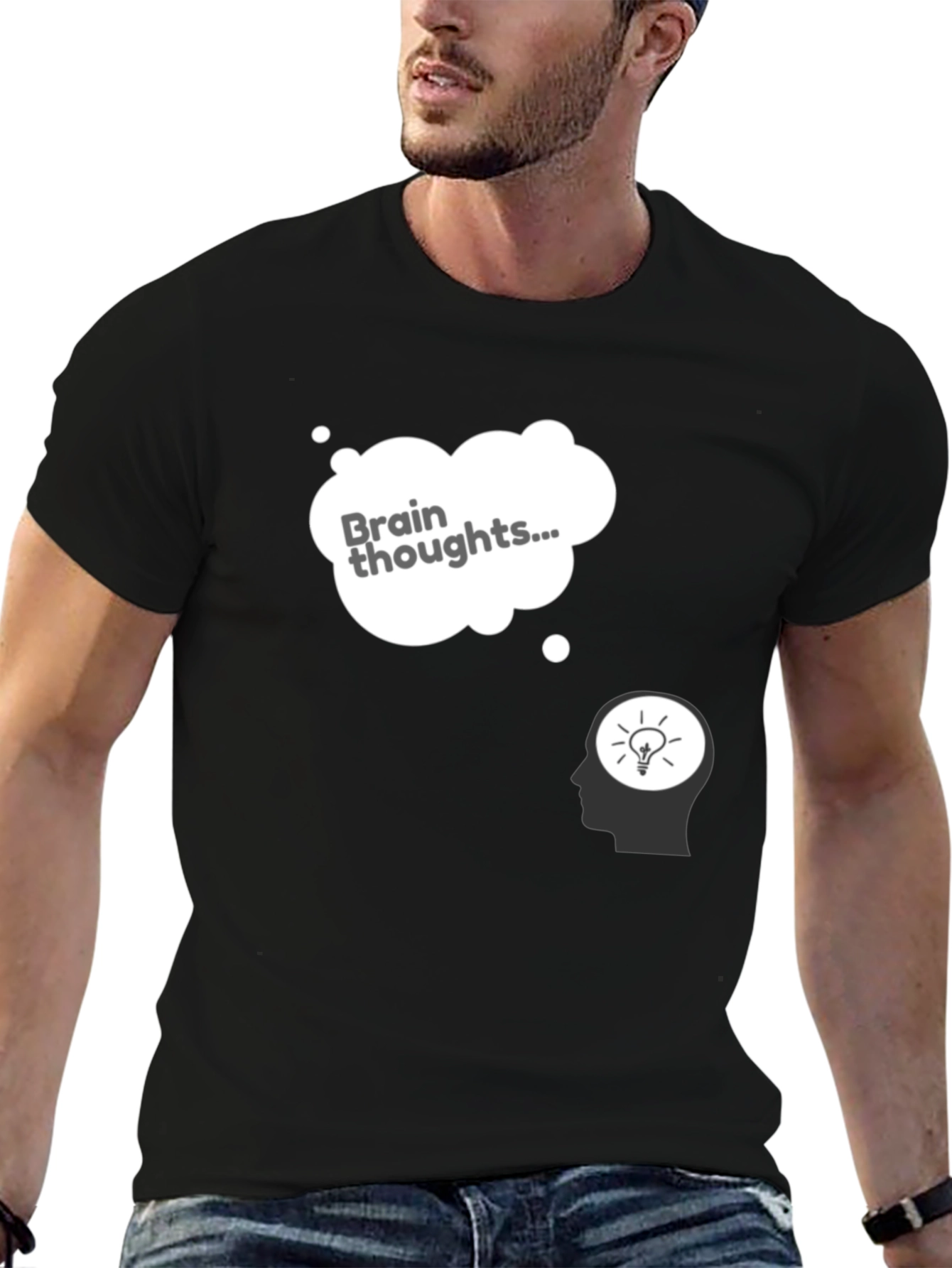 Brain Thoughts T-Shirt - Idea Generation Tee