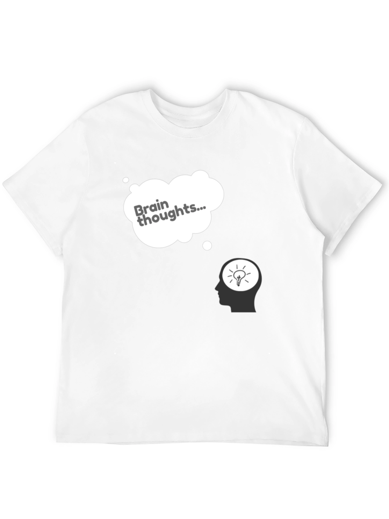 Brain Thoughts T-Shirt - Idea Generation Tee