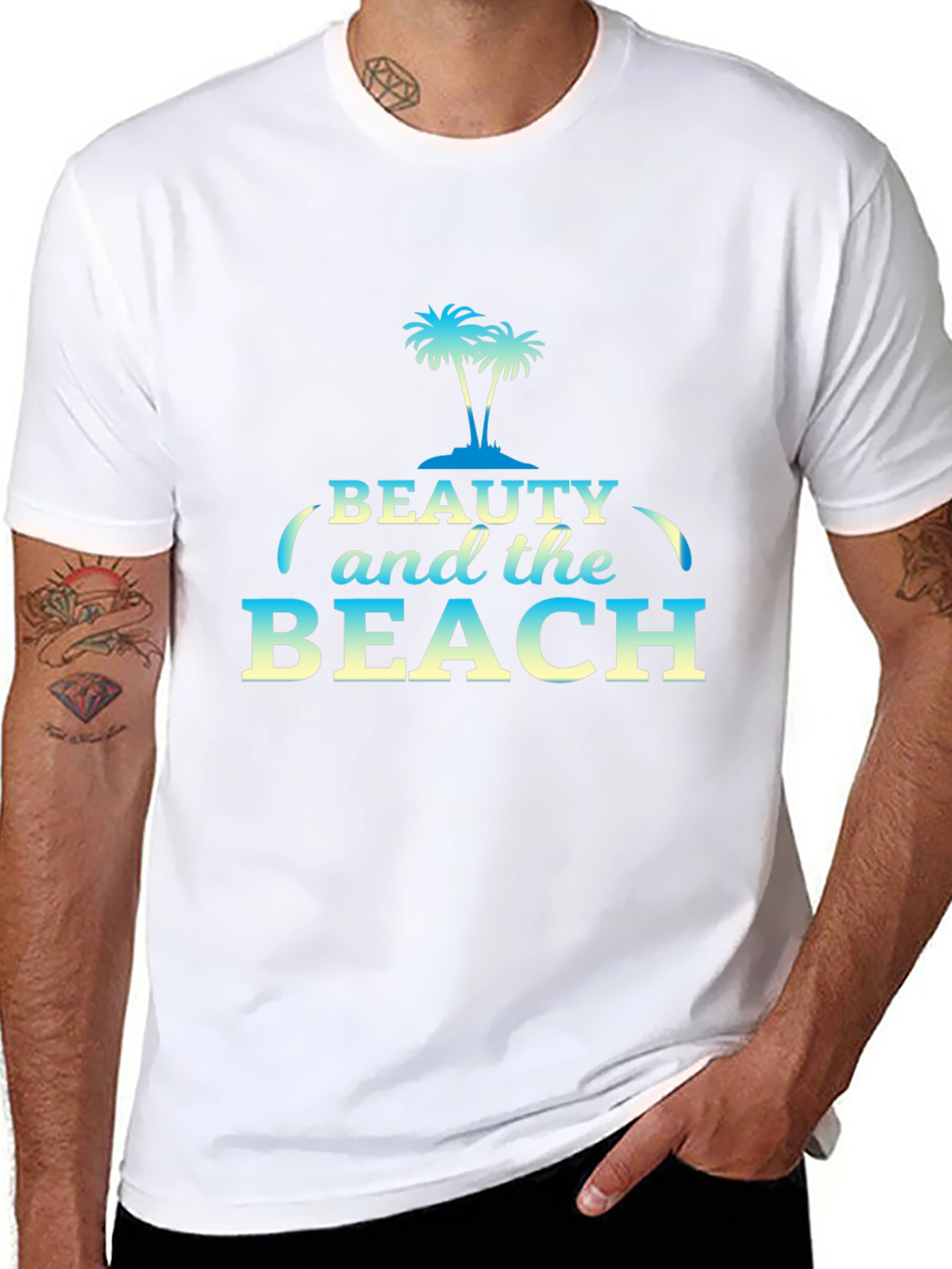 Beauty and the Beach Graphic Tee